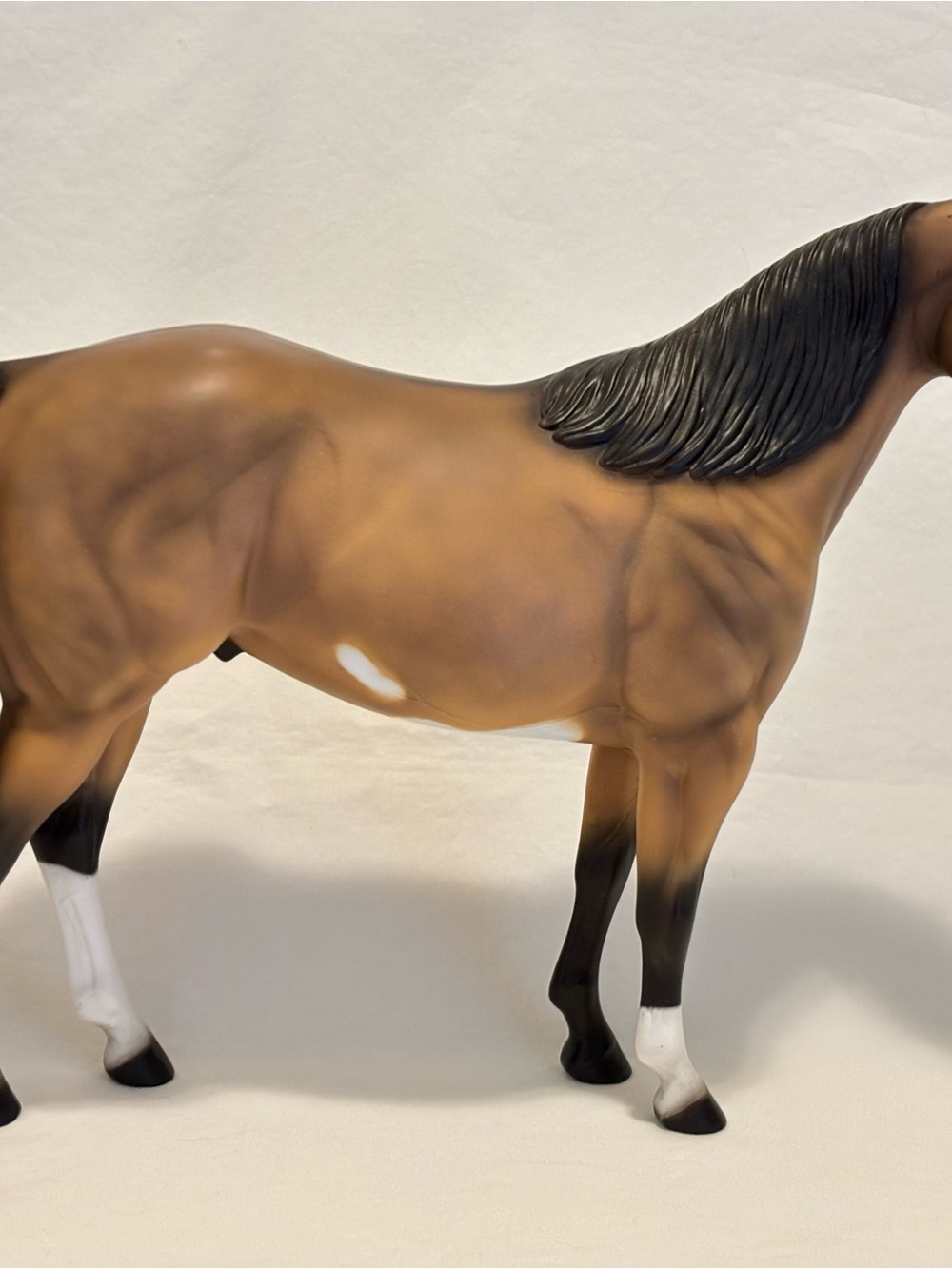 Peter Stone Ideal Stock Horse ShoMe Five Version 2 Long Mane Dapple Buckskin